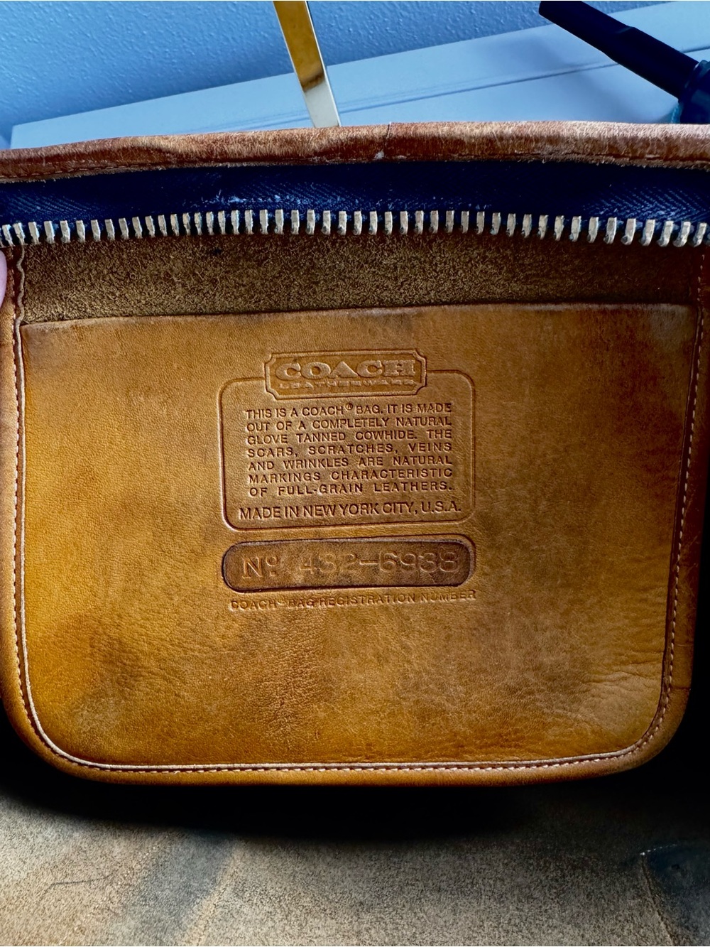 Unique 70’s Coach Large Slim Satchel/ Portfolio Bonnie Cashin era
